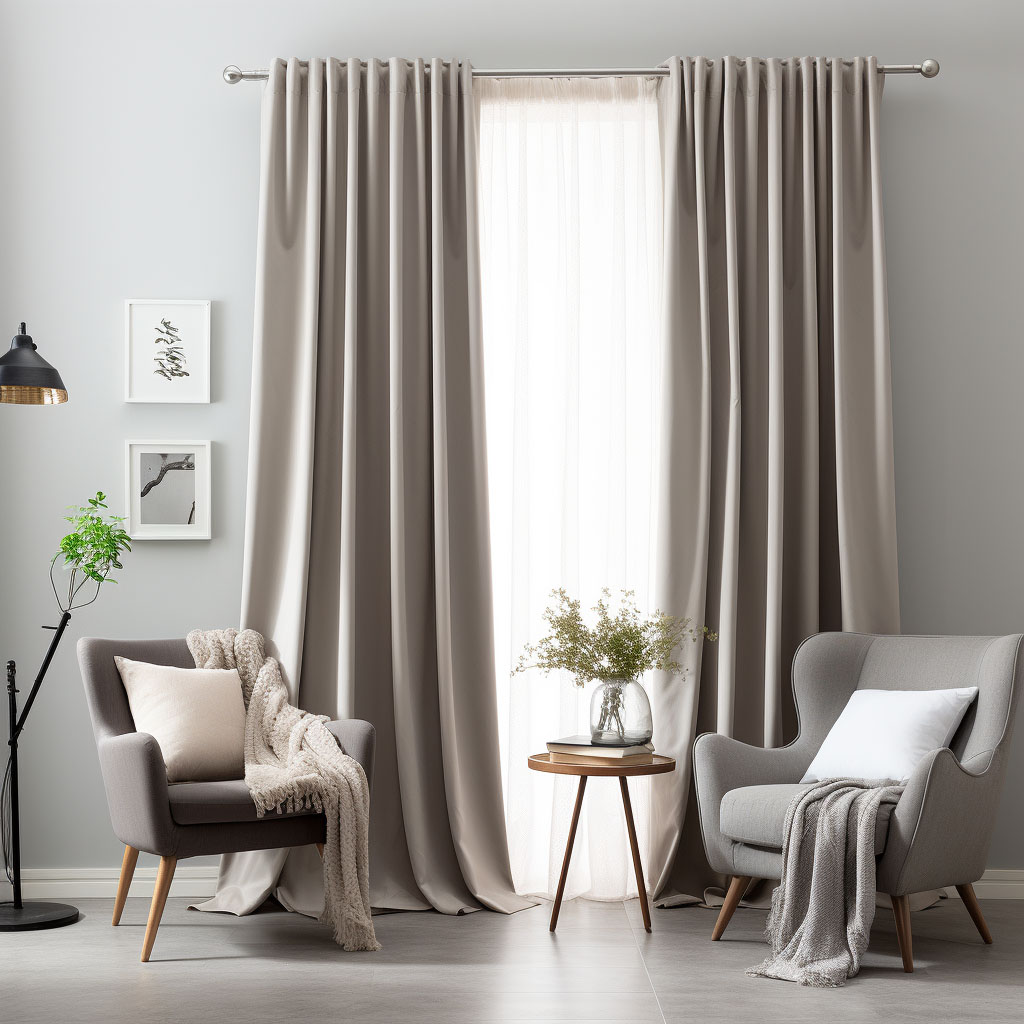 Rèm cửa chất liệu vải linen